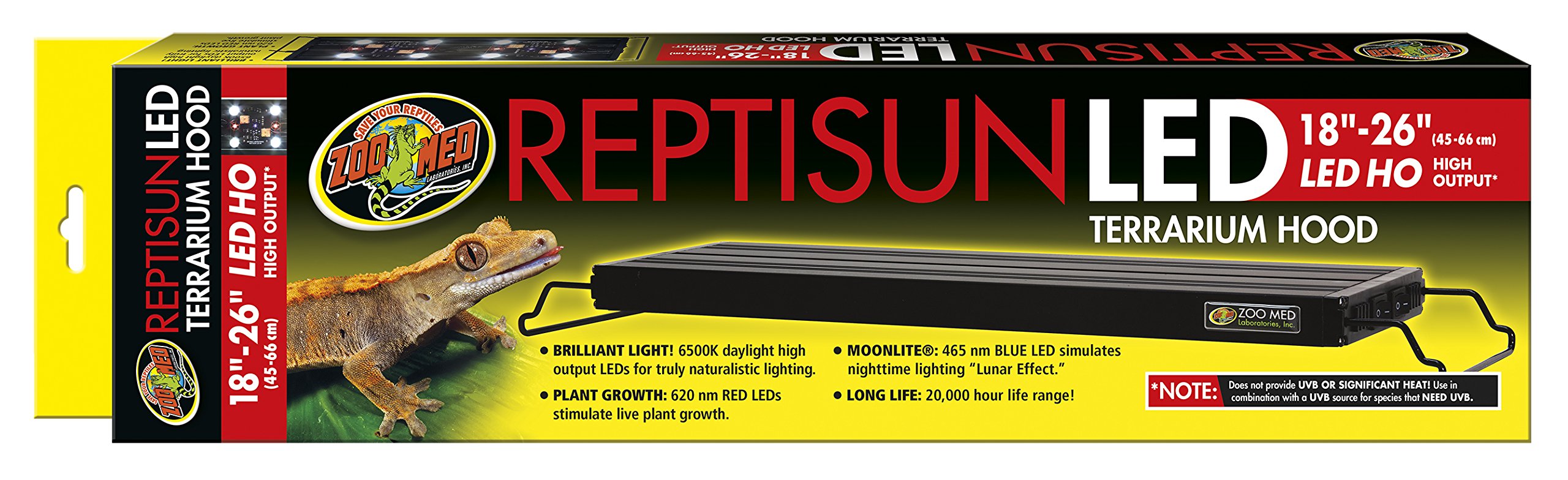 Amazon.com: Zoo Med - Hood REPTISUN LED 18-24IN